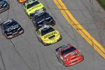 In den letzten Runden lag Tony Stewart immer vorne 