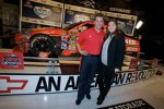 Jamie McMurray (EGR) mit Freundin Christy Futrell