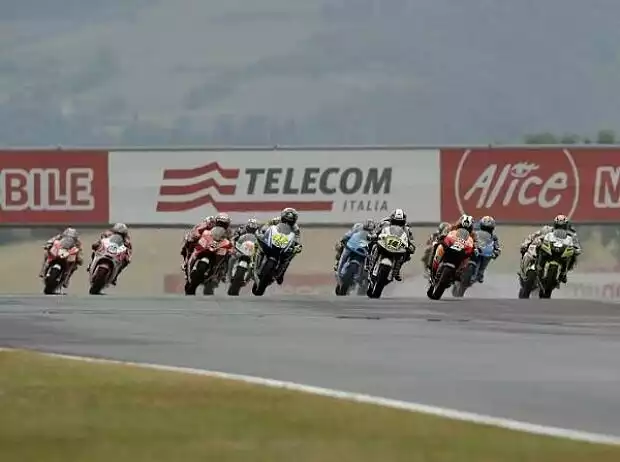 MotoGP-Start Titel-Bild zur News: MotoGP-Start