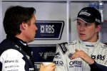 Nico Hülkenberg (Williams) und Sam Michael (Technischer Direktor) 