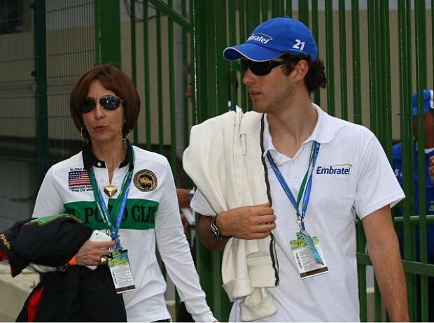 Titel-Bild zur News: Viviane und Bruno Senna