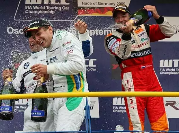 Titel-Bild zur News: Tom Coronel, Augusto Farfus, Andy Priaulx