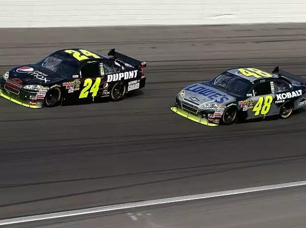 Jimmie Johnson, Jeff Gordon Titel-Bild zur News: Jimmie Johnson, Jeff Gordon
