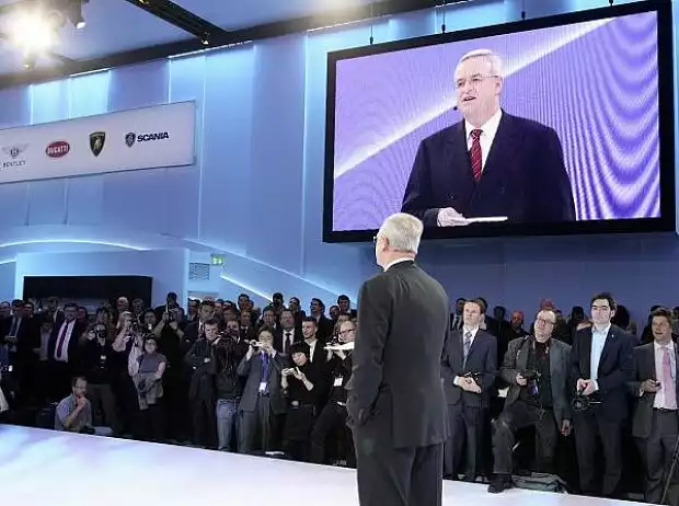 Titel-Bild zur News: Präsentation VW Abend, Prof. Dr. Martin Winterkorn