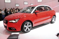Bild zum Inhalt: Justin Timberlake präsentiert den Audi A 1