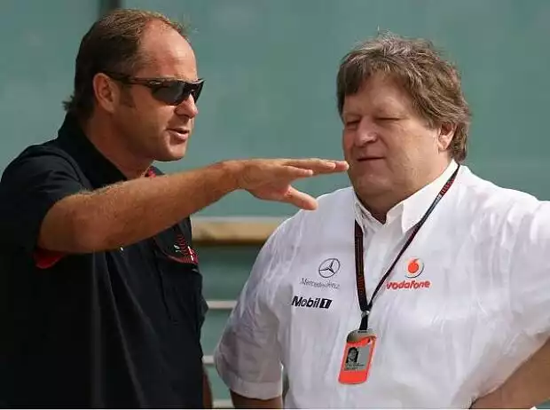 Titel-Bild zur News: Gerhard Berger und Norbert Haug