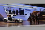 Das neue Safety-Car, Michael Schumacher, Nico Rosberg und Dieter Zetsche