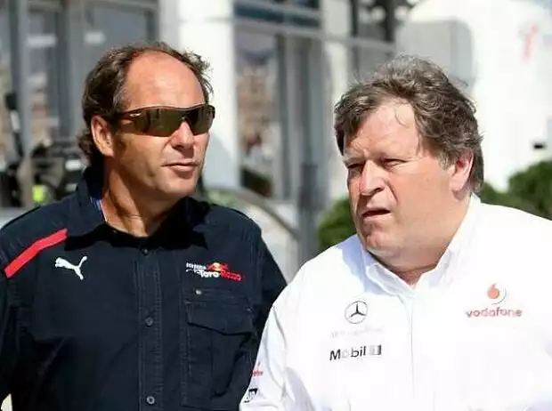 Gerhard Berger und Norbert Haug Titel-Bild zur News: Gerhard Berger und Norbert Haug