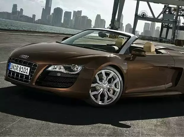 Audi R8 Spyder 5.2 FSI quattro Titel-Bild zur News: Audi R8 Spyder 5.2 FSI quattro