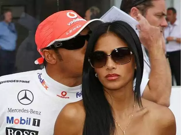 Titel-Bild zur News: Lewis Hamilton und Nicole Scherzinger