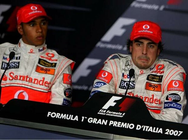 Lewis Hamilton und Fernando Alonso