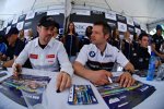 Andy Priaulx (BMW Team RBM) und Tiago Monteiro (SR) 