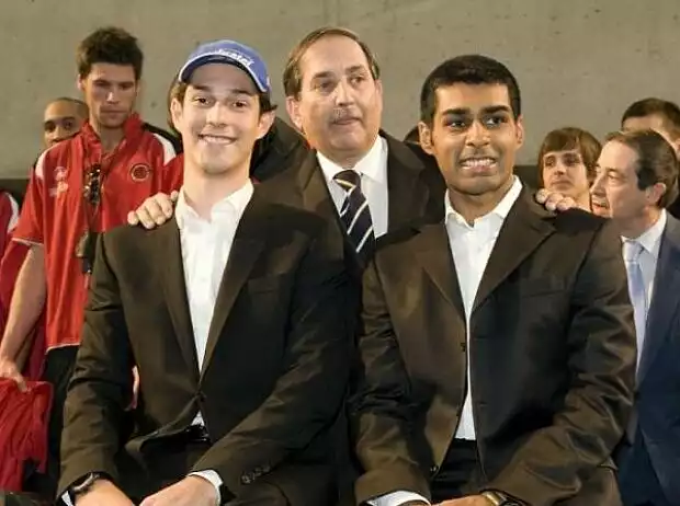 Titel-Bild zur News: Bruno Senna, Karun Chandhok