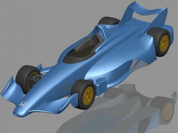 Titel-Bild zur News: BAT Konzept IndyCar-Chassis 2012
