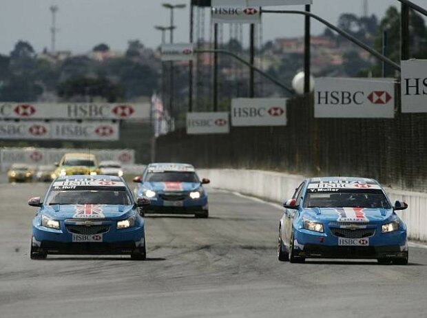 Alain Menu, Robert Huff, Yvan Muller