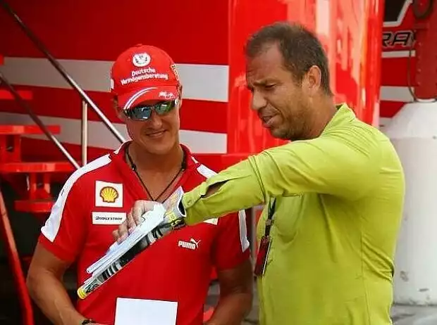 Michael Schumacher und Kai Ebel Titel-Bild zur News: Michael Schumacher und Kai Ebel