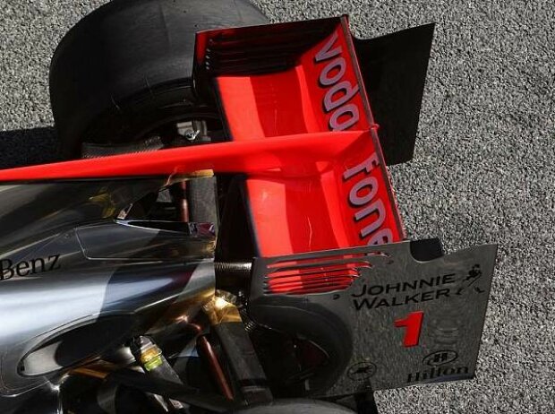 Titel-Bild zur News: McLaren-Heckflügel