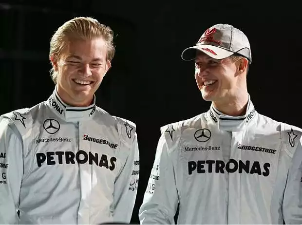 Nico Rosberg und Michael Schumacher Titel-Bild zur News: Nico Rosberg und Michael Schumacher