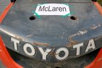 Nein, dies ist kein McLaren, sondern ein Gabelstapler von Toyota