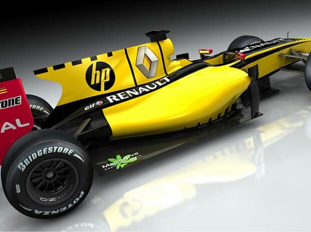 Titel-Bild zur News: HP-Logo auf dem Renault R30