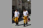 Robert Kubica (Renault) Vitaly Petrov (Renault) 