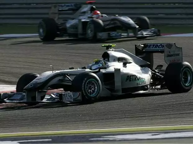 Nico Rosberg, Michael Schumacher Titel-Bild zur News: Nico Rosberg, Michael Schumacher