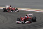 Fernando Alonso und Felipe Massa (Ferrari)