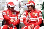 Felipe Massa (Ferrari) und Fernando Alonso (Ferrari) 