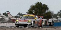 Bild zum Inhalt: Sechs Porsche-Werksfahrer in Sebring