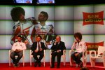 Marco Melandri und Marco Simoncelli bei der Team-Präsentation von Gresini-Honda.