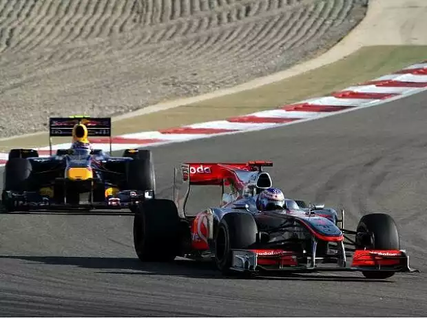 Mark Webber, Jenson Button Titel-Bild zur News: Mark Webber, Jenson Button
