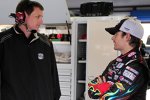 Jeff Gordon (Hendrick) im Gesprächmit Crewchief Steve Letarte