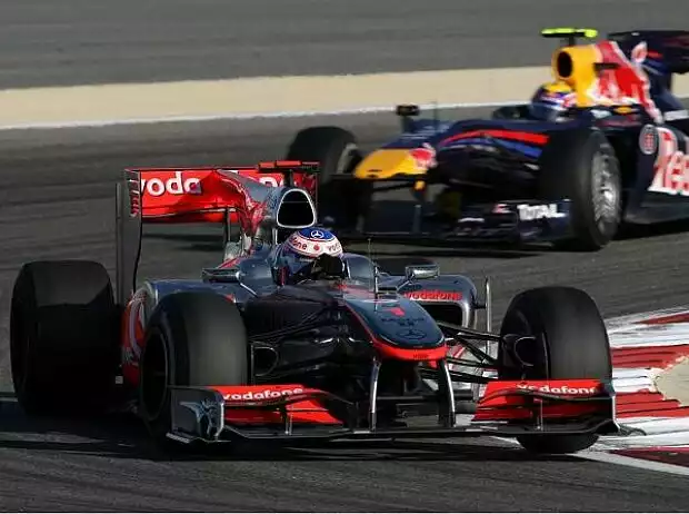Mark Webber, Jenson Button Titel-Bild zur News: Mark Webber, Jenson Button
