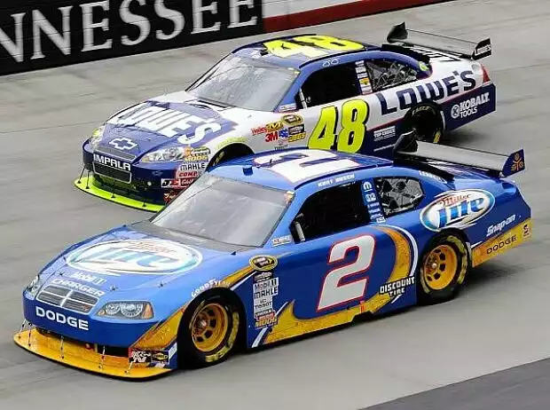 Jimmie Johnson, Kurt Busch Titel-Bild zur News: Jimmie Johnson, Kurt Busch