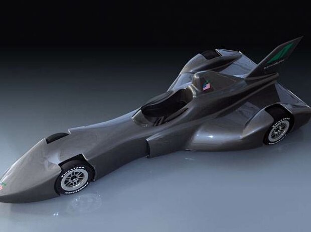 Titel-Bild zur News: Konzept Delta Wing Project IndyCar Chassis 2012