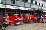 Vorbereitungen bei Ferrari