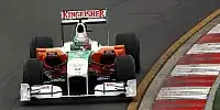 Bild zum Inhalt: Force India ehrgeizig: Enttäuscht über das Qualifying
