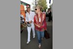 Michael Schumacher (Mercedes) mit Frau Corinna