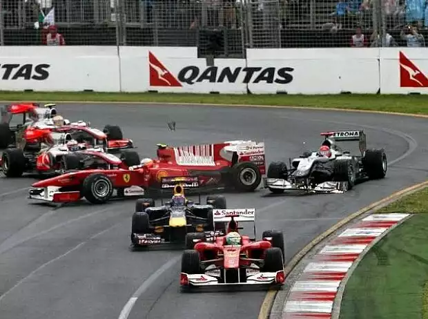 Michael Schumacher, Felipe Massa, Fernando Alonso, Mark Webber Titel-Bild zur News: Michael Schumacher, Felipe Massa, Fernando Alonso, Mark Webber