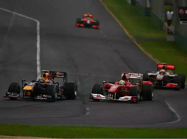 Felipe Massa, Mark Webber Titel-Bild zur News: Felipe Massa, Mark Webber