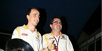 Robert Kubica und Eric Boullier