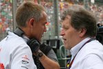 Martin Whitmarsh (Teamchef) Norbert Haug (Mercedes-Motorsportchef) 