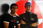 Karun Chandhok (HRT) und Bruno Senna (HRT)