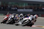 Troy Corser (BMW) und Sylvain Guintoli (Alstare)