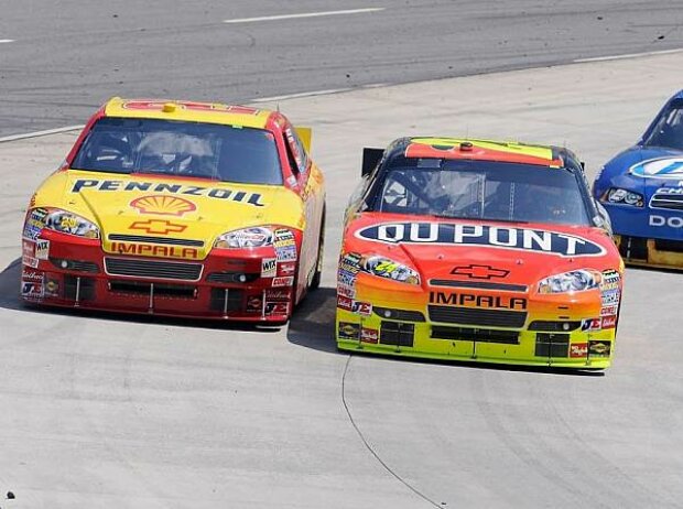 Jeff Gordon, Kurt Busch, Kevin Harvick