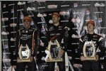 Justin Wilson, Will Power, Ryan Briscoe 