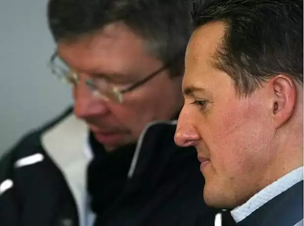 Ross Brawn und Michael Schumacher Titel-Bild zur News: Ross Brawn und Michael Schumacher