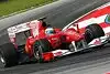 Bild zum Inhalt: Ferrari unbesorgt: "Das Auto liegt gut"