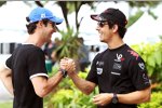 Bruno Senna (HRT) und Lucas di Grassi (Virgin) 