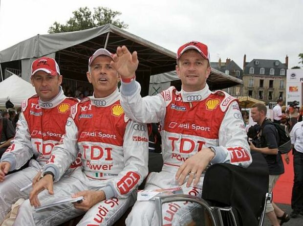 Allan McNish, Rinaldo Capello, Tom Kristensen